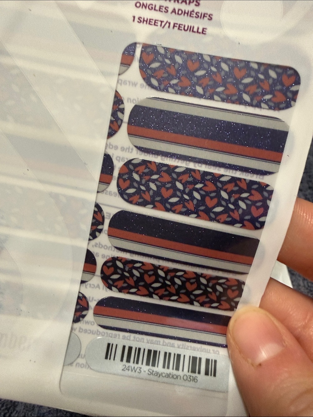 Brand New Jamberry Nail Wraps set of 4 - Picture 2 of 12